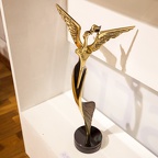 Engel, Bronze, Höhe 44 cm