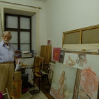 Ulrich Gansert im Atelier 2