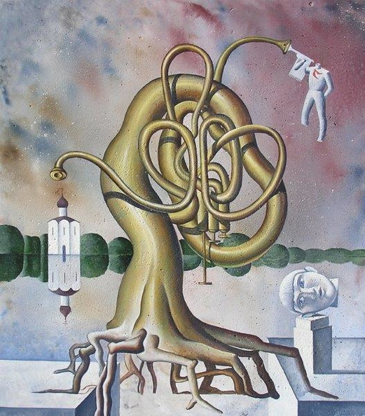 Kasakov - Alles ist Vergangenheit, 90X80cm ÖL.Lw.1992.jpg