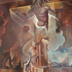 Kasakov - Kreuzigung, 80X60cm, Öl.Lw. 1999