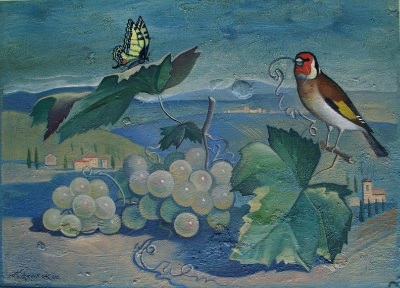 Kasakov - Toskana, 25X30cm Öl.Lw. 2009.jpg