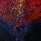 Leontjew Igor - Lebensbaum, Öl a.L. 150x100 cm